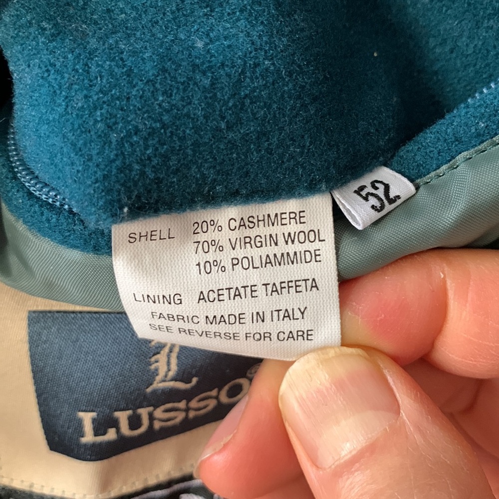 Vintage LUSSO PONTETORTO man bomber jacket. - Picture 10 of 11